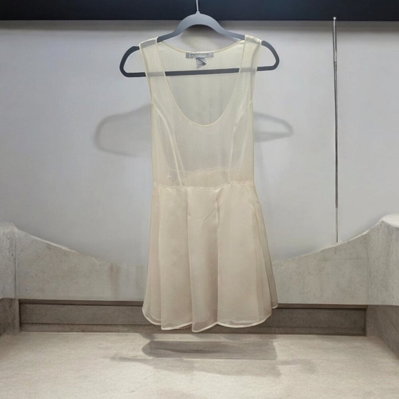 Morgane Le Fay Ruslan dress Ivory silk chiffon  Size S - Picture 10 of 12